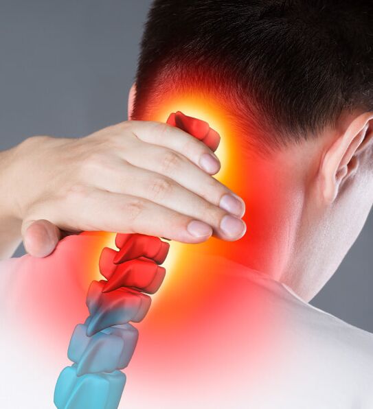 bolečina v vratu s cervikalno osteohondrozo